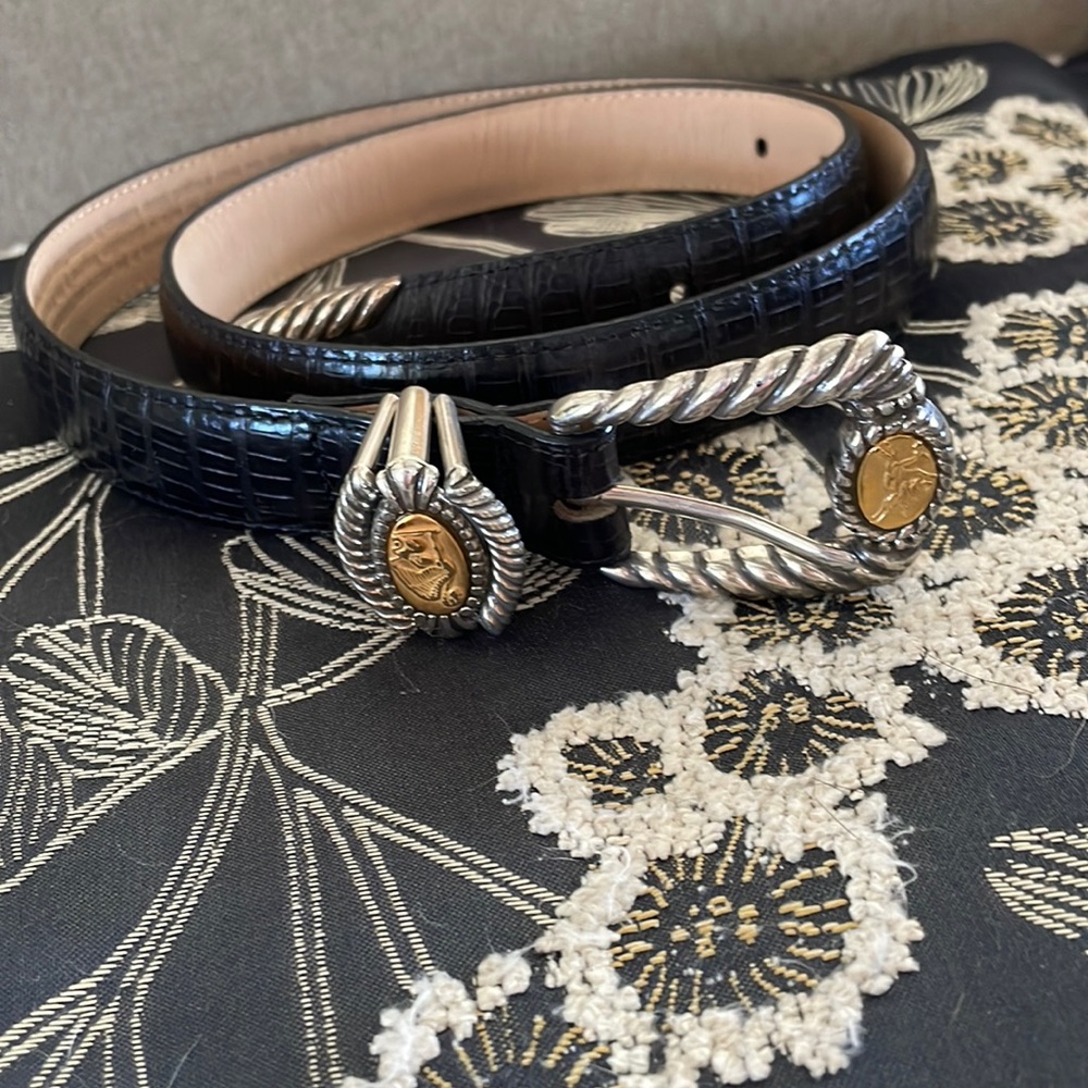 Vintage Brighton Museum Collection Leather Belt